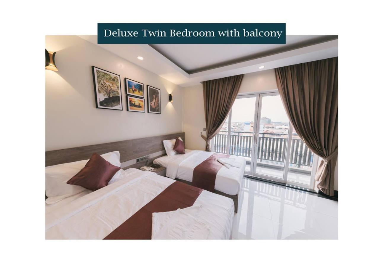 Twin Hotel Kampot Exteriör bild